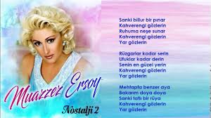 Muazzez Ersoy Kahverengi Gozlerin Orijinal Karaoke Youtube