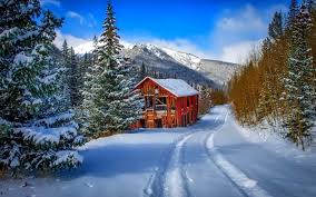 Winter Cabin Christmas Wallpapers Wallpaper Cave Support us by sharing the content, upvoting wallpapers on the page or sending your own. winter cabin christmas wallpapers