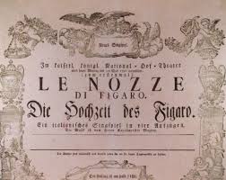 Le Nozze Di Figaro Original Poster Nozze Mariage Giorno Delle Nozze