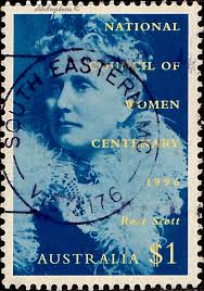 Australia National Council Of Women Cent Rose Scott 1847 1925 Founding Executive Member Scott 1553 A515 Issued 1996 Postal Stamps Postage Stamps Stamp