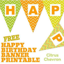 Each lettered pennant fills an 8 x 10 inch paper, so the happy birthday pennant banner is large enough to take up prime real estate on your wall and to of course get noticed. Free Happy Birthday Banner Printable 16 Unique Banners For Your Party Parties Made Personal
