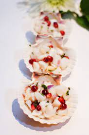 Scallop Pomegranate Cerviche Scallop Ceviche Food Ceviche Recipe