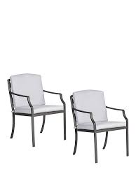 How it's designed, the materials used and the people who make it. John Lewis Partners Marlow Aluminium Garden Dining Armchair Set Of 2 Black Grey At John Lewis Partners