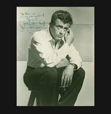 James Dean signed photograph
