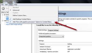 How To Force App Or Game To Use Nvidia Gpu Or Integrated Graphics Nvidia Graphic Card Graphic