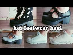 Fall Koi Footwear Haul Review Youtube
