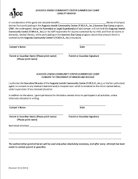 Sample Liability Release Form. non compete agreement between two ...