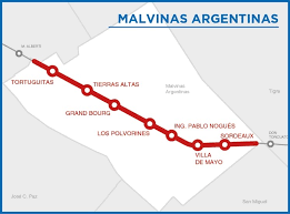 Las islas malvinas están situadas en el mar argentino a unos 600 km, aproximadamente, de la costa patagónica, poseen una superficie de 11.718 km2 y se compone de dos islas principales, soledad y gran malvina, y aproximadamente 200 islotes más pequeños. El Gobierno Nacional Invertira 550 Millones De Pesos Para Renovar Las Estaciones Del Belgrano Norte En Malvinas Argentinas Argentina Gob Ar
