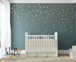 Silver Stars Wall Decals For Outer Space Nursery Decor Etsy Confetti Wall Decals Gold Star Wall Decals Confetti Wall
