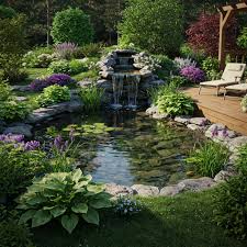 Image result for garden pond ideas