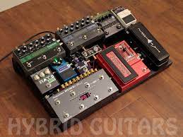 エフェクトボード組み込み 東京 新宿 hybrid guitars ギターペダル エフェクターボード ギター