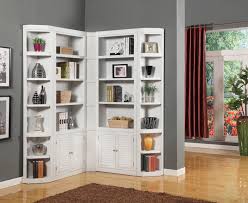 Parker House Boca Corner Bookcase Unit Wayside Furniture Combination Bookcases