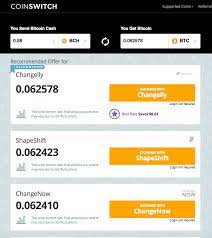 Sell bitcoin into cash on binance's buy and sell crypto page for a streamlined manner of selling bitcoin and turning that into cash, the binance cash gateway offers a simplified and secure way for you to directly convert btc into usd, eur, and other currencies you may need at the moment. How To Convert Bitcoin Cash Bch To Bitcoin Btc From Coinswitch By Coinswitch Coinswitch