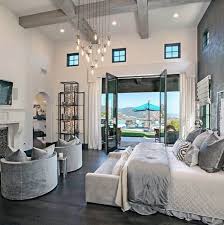 This small master bedroom design has clean lines, a big white bed with colourful plush pillows. Top 60 Best Master Bedroom Ideas Luxury Home Interior Designs
