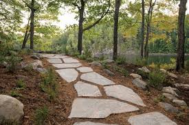 Maybe you would like to learn more about one of these? When We Refer To Stepping Stones In The Stone Industry We Generally Mean Pathways With Stones Sp Garden Stepping Stones Granite Landscape Lakeside Landscaping