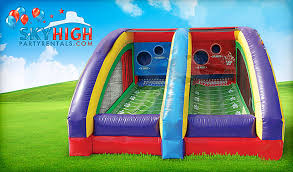 Bay area's largest selection the 80's classic arcade games. Usa Quarterback Blitz Football Rentals Sky High Party Rentals