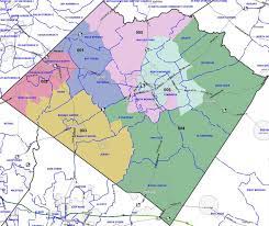 Walton County Ga Map Commission District Map | Walton County, Ga