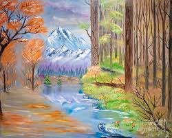 With over 20 years experience, four seasons painting & home repair service specializes in interior & exterior painting, wood replacement & staining, kitchen cabinet painting, home repair & maintenance, pressure washing & custom design services. Four Seasons Oil Painting Painting By Josh Kirkham