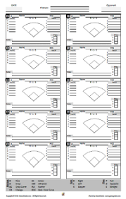 baseball hitting charts printable 8 pitching chart