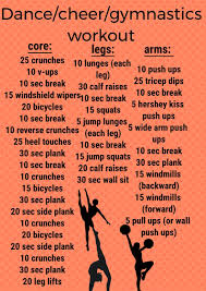 Gymnastics Workout Dancer Workout Cheer Workouts Cheerleading Workouts Dance Workout Flexibility Workout Gymnast I Am A Dancer And A Cheerleade In 2020 Gymnastics Workout Dancer Workout Flexibility Workout