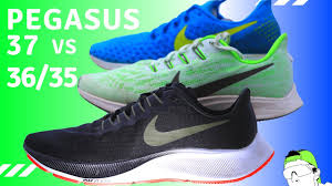 37 x 5.75 x 12.99 inches: Nike Pegasus 37 Full Review Pegasus 36 35 Running Shoe Comparison Youtube