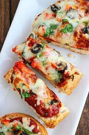 French Bread Pizzas Recipe Recipes Cooking Recipes French Bread Pizza