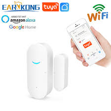 Tuya smart and smart life. Tuya Smart Wifi Door Sensor Door Open Closed Detectors Wifi Home Alarm Compatible With Alexa Google Home Tuya App Sensor Detector Aliexpress