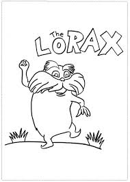 You can download and print this dr seuss lorax coloring pages characters,then color it with your kids or share with your friends. Free Printable Lorax Coloring Pages For Kids Dr Seuss Coloring Pages Cartoon Coloring Pages Cute Coloring Pages