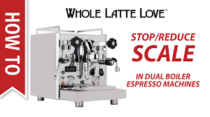 Our webchat team is ready for help. How To Stop Or Reduce Scale In Dual Boiler Espresso Machines Youtube