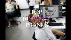 Top 10 Office Pranks Best Co Worker Pranks Ever Easy Workplace Practical Jokes Hot To Video Youtube