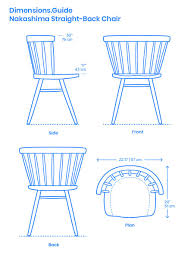 The Nakashima Straight Back Chair Is The Product Of A Philosophy That Furniture Should In 2020 Interior Design Chair Furniture Design Chair Interior Design Sketchbook
