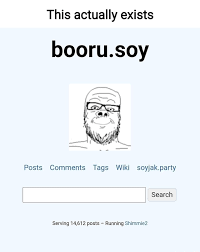 This actually exists booru.soy Posts Comments Tags Wiki soyjak.party Search  Serving 14,612 posts Running Shimmie2 - iFunny Brazil