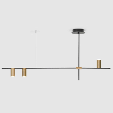 3 4 5 Light Geometric Pendant Light Chandelier Ambient Light Electroplated Painted Metal E26 E27 Heparts