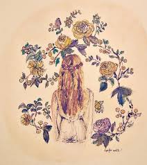 Bohemian Garden By Hafsa Malik To See More Work Follow Her Art Tumblr Bohemian Art Tumblr Art Bohemian Garden
