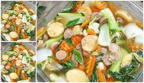 Untuk membuat kuah sup bening, tumis bumbu kuah dengan minyak secukupnya. Resep Sapo Tahu Sederhana Dan Enak Apalagi Selagi Hangatt