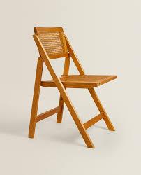 Rattan Ve Ahsap Katlanan Sandalye Wood Folding Chair Folding Chair Chair