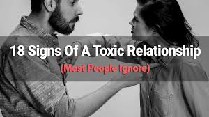 It can feel like a reinforcement of everything every romantic. 18 Signs Of A Toxic Relationship Most People Ignore