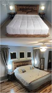 How to make a king size platform bed. 21 Diy Bed Frame Projects Sleep In Style And Comfort Diy Crafts