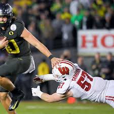 He often went with his grandfather, who was a receiver for the team in the 1960s, and the. Oregon Ducks Qb Justin Herbert Chosen 6th Overall By La Chargers Katu
