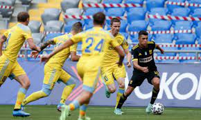 The percentage numbers show the games with specific stats compared to the total games played by each team. 2 0 Defeat For Aris From Astana In The Europa Conference League Athens 9 84