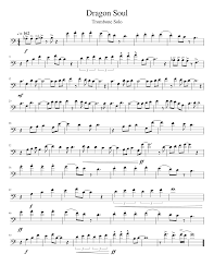 Topics televisiontunes.com, archiveteam, theme music. Dbz Kai Dragon Soul Trombone Solo Sheet Music For Trombone Solo Musescore Com