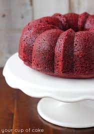 How to make red velvet bundt cake | red velvet cake recipe. Red Velvet Sour Cream Bundt Cake Your Cup Of Cake