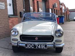 Image result for Glacier White 1977 MG