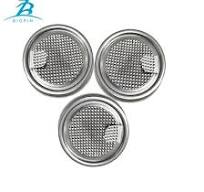 211 Aluminum Peel off Lid Easy Open End Foil Seal End for Tin Can Pet Can  Paper Tube Can