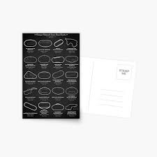 Nascar is an expensive there are not many examples of professional drivers who got started when they were over twenty. Nascar Race Tracks 2020 Season Postcard By Innasoyturk Redbubble