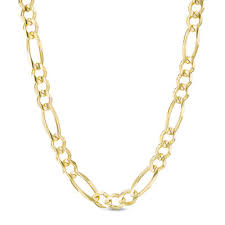 Maybe you would like to learn more about one of these? Men S 6 0mm Figaro Chain Necklace In 14k Gold 24 Zales