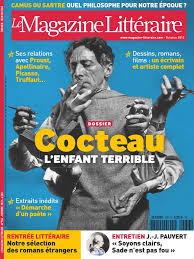 La derniere grimace de sim. Le Nouveau Magazine Litteraire Cocteau L Enfante Terrible Jean Paul Sartre Albert Camus