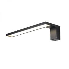 Minimalist Rectangular Wall Mount Light Acrylic Black Led Bedside Wall Light Fixture In Warm Light In 2020 Wall Mounted Light Bedside Wall Lights Wall Light Fixtures
