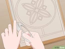 No finished product, pattern only. How To Carve Leather With Pictures Wikihow