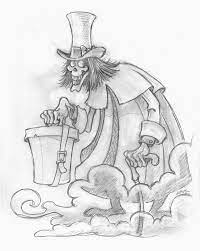 Hatbox Ghost The Haunted Mansion Icon Hatbox Ghost Halloween Art Haunted Mansion Halloween